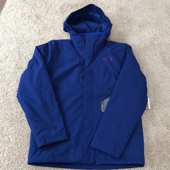 NWT! The NORTH FACE men’s size M blue three in one jacket - Picture 1 of 8